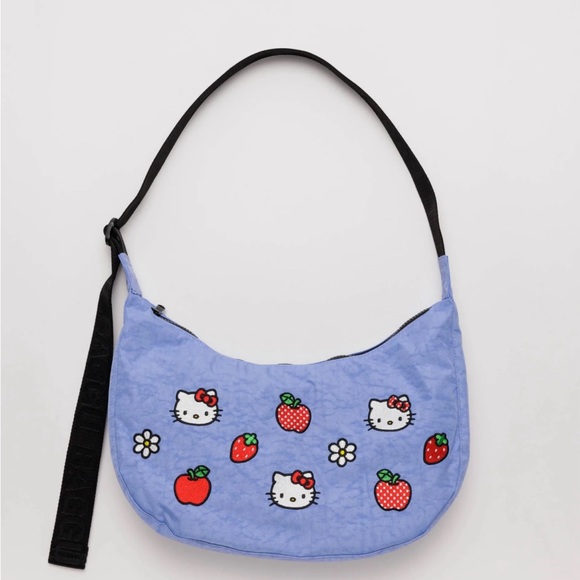 BAGGU Handbags - Baggu Hello Kitty Crescent Nylon Bag Purse NWT